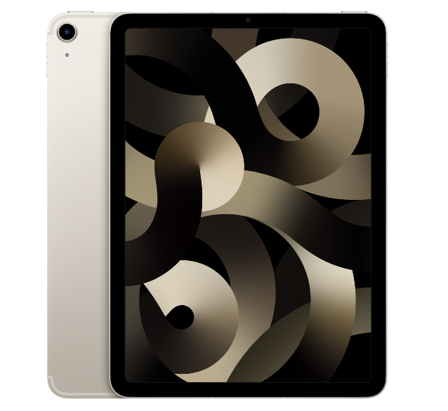 iPad Air Cellular w kolorze srebrnym
